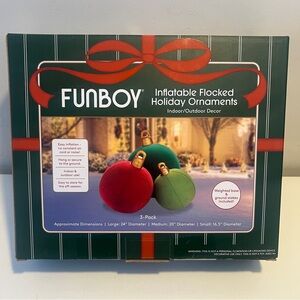 Funboy Flocked Ornamants